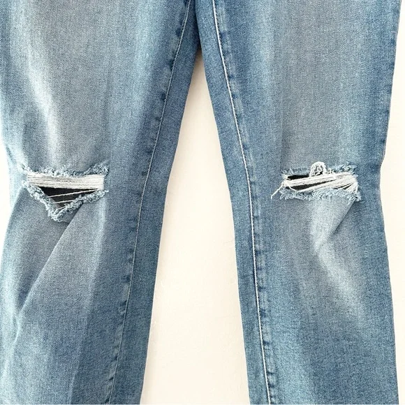 LF Lover's & Friends Ricky Low Rise Stretch Distressed Knee Skinny Jeans31